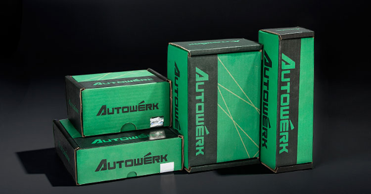 Autowérk Automotive Parts Packaging Design