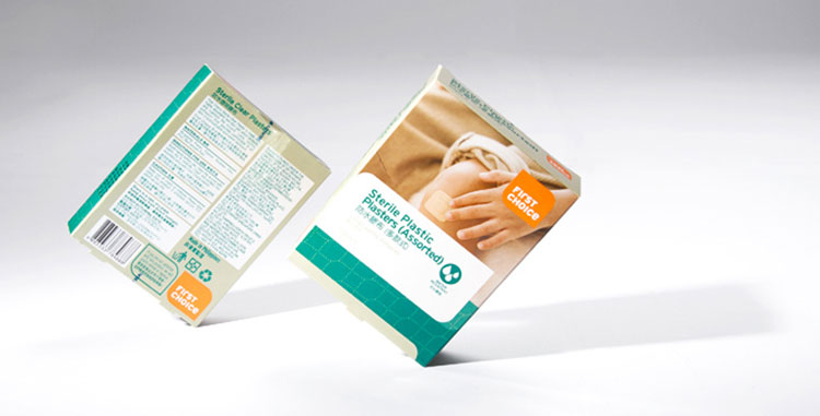First Choice Plasters Packaging Design