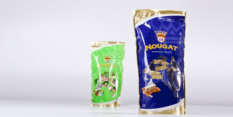 GB Nougat Packaging Design
