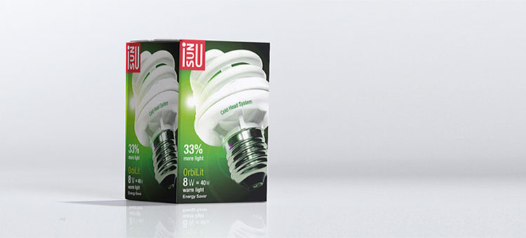 Isunu Light Bulb Packaging Design