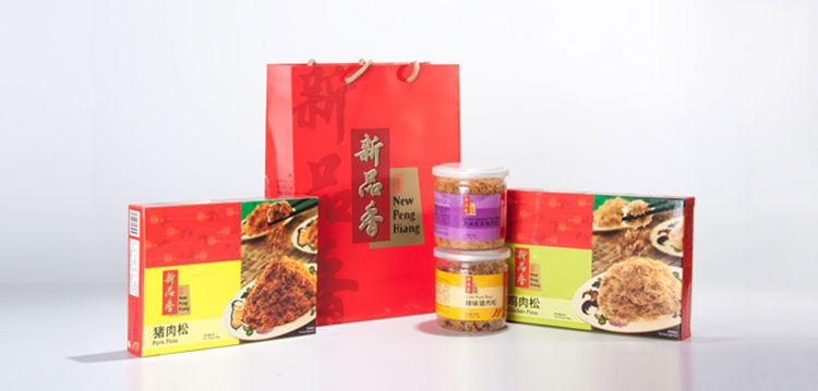 New Peng Hiang Barbecued Meat and Floss Products Packaging Design