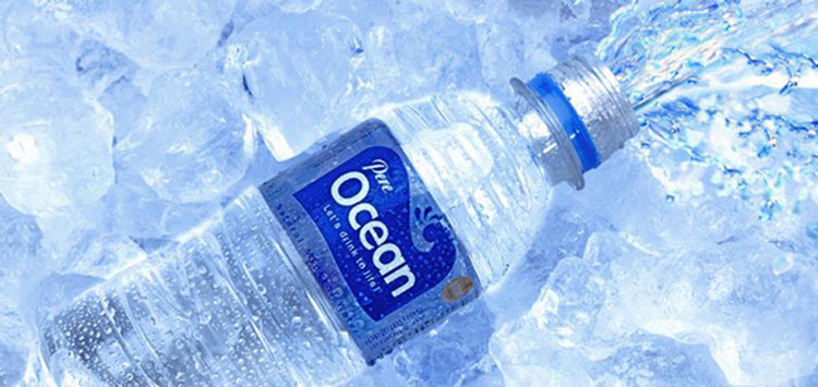 Pere Ocean Mineral Water Bottle Packaging Design
