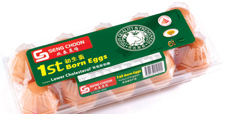 Seng Choon Eggs Packaging & Label Design