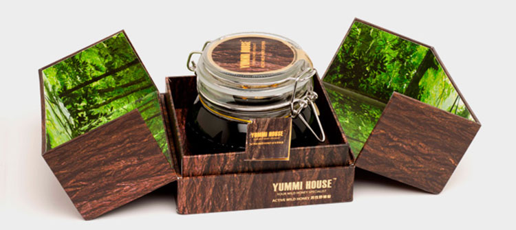 Yummi House Honey Packaging Design